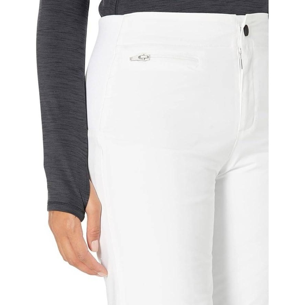 Obermeyer Sugarbush Stretch Ski Pant White Performance Tech Snow Winter - Picture 4 of 16